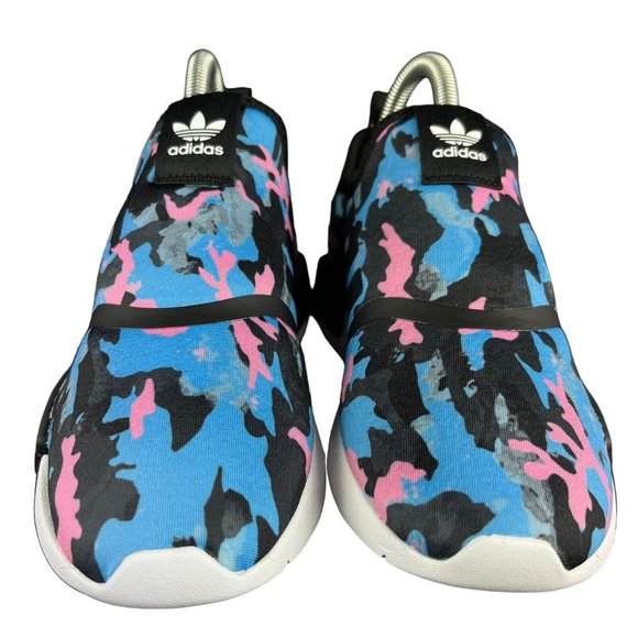 Adidas NMD 360 C Black Blue Pink Camo Slip-On Shoes HP9663 Youth Sizes 12 - 3 - Picture 2 of 9